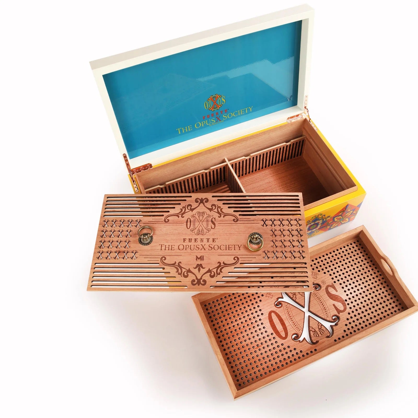 Fuente - The OpusX Society Colonial Tiles Humidor