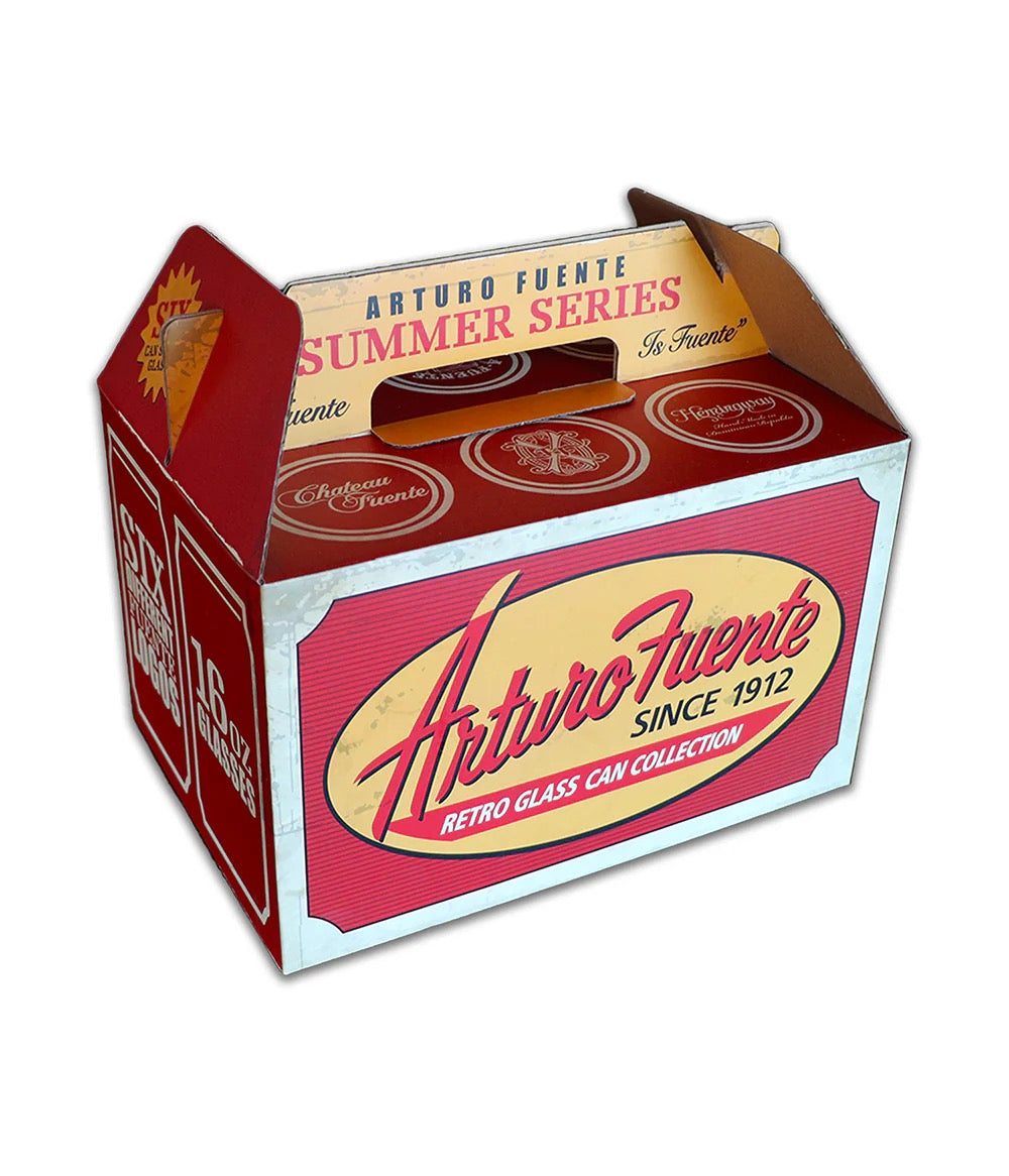 Arturo Fuente Retro Glass Can Collection - Summer Series