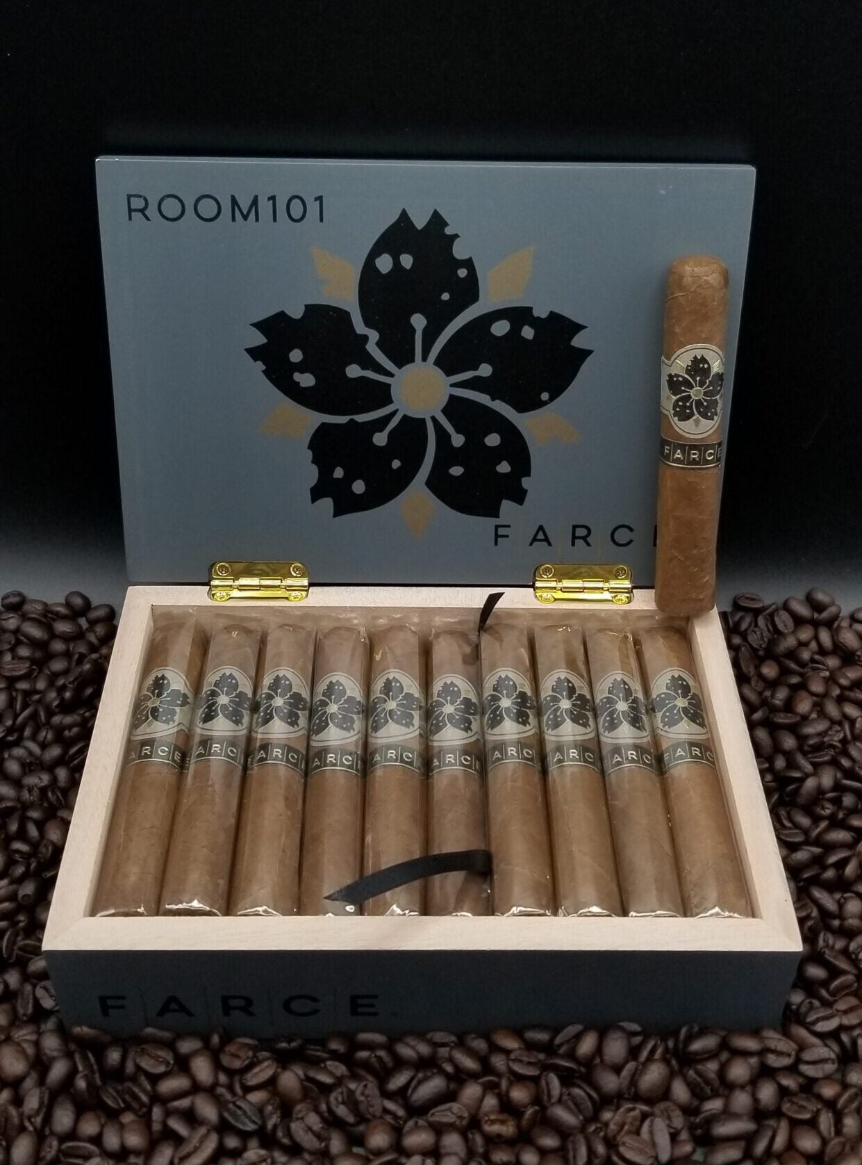 Room 101 Farce Habano Robusto cigars supplied by Sir Louis Cigars
