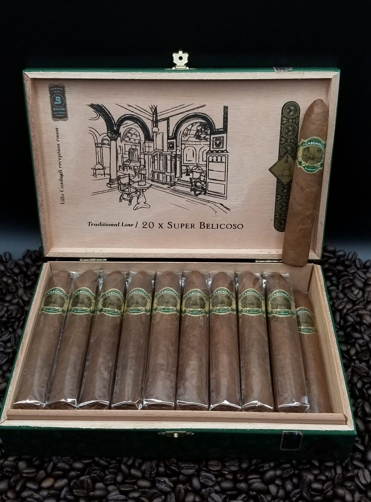 Casdagli Super Belicoso cigars supplied by Sir Louis Cigars