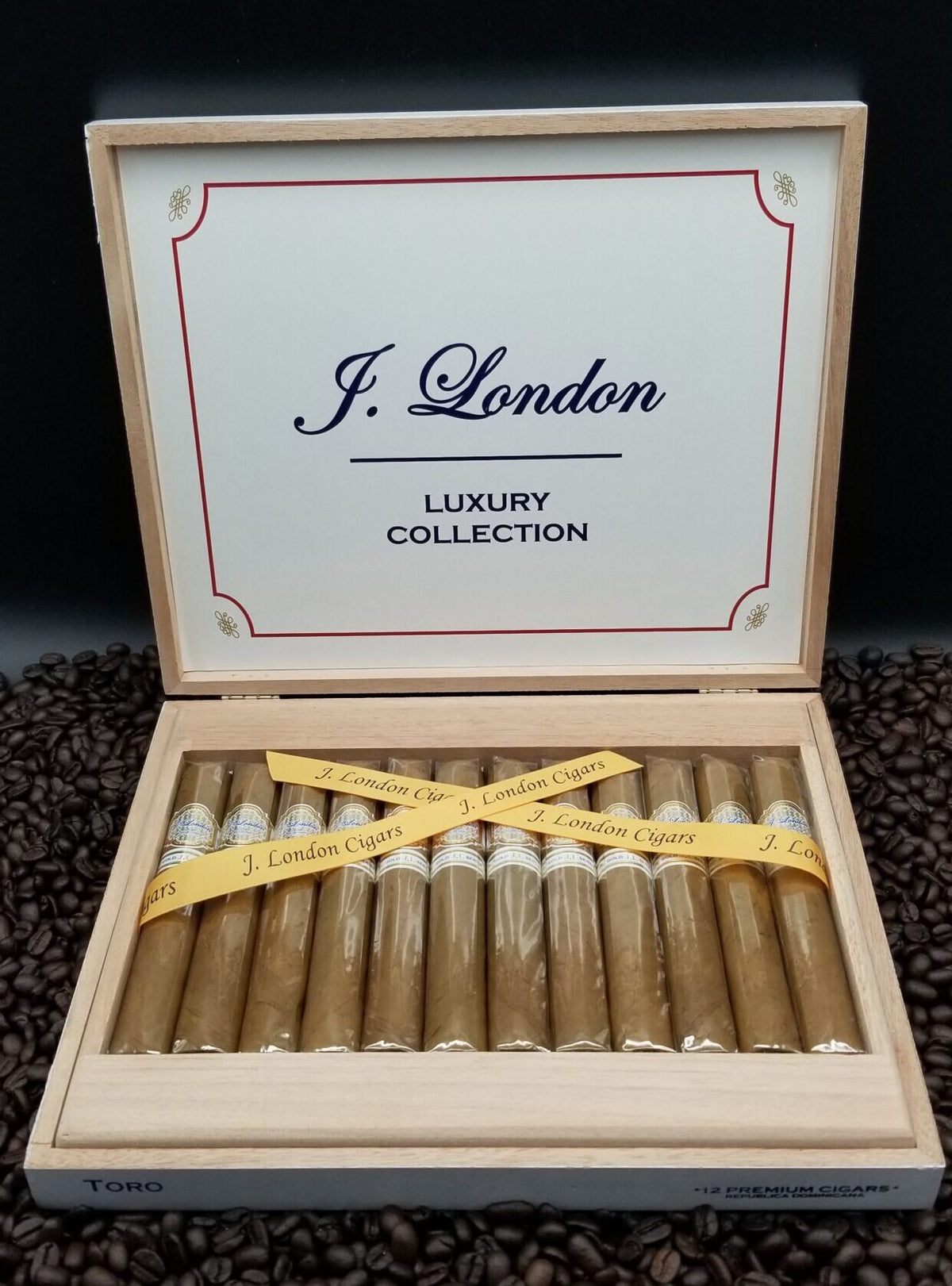 J. London Gold Series Toro cigars supplied by Sir Louis Cigars