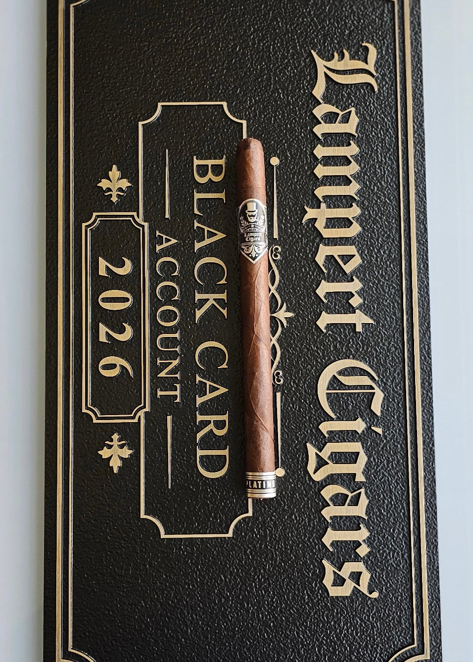 LAMPERT BLACK CARD MEMBERS ONLY - PLATINO A BUNDLE (10 CIGARS)