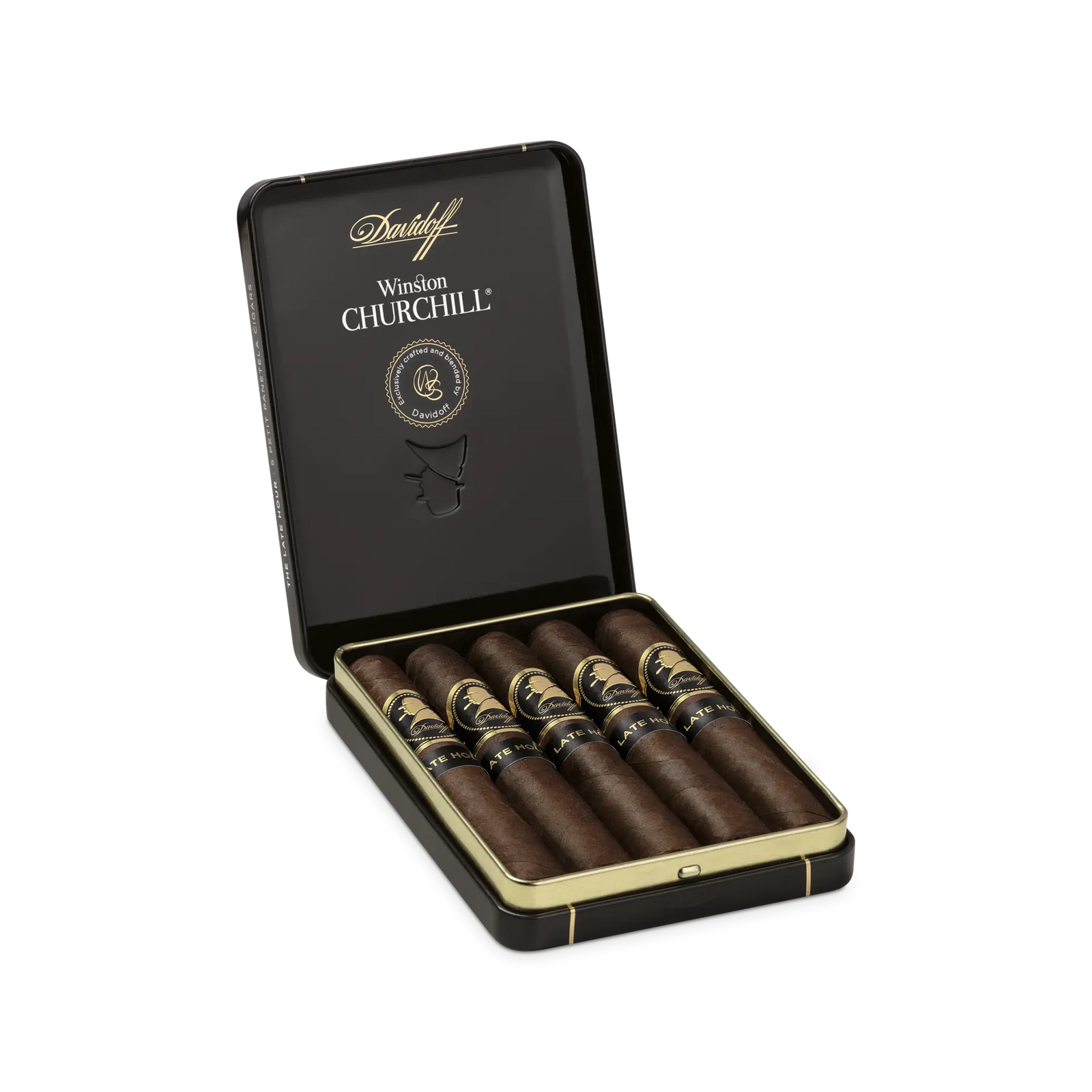 Davidoff - Winston Churchill The Late Hour Petit Panetela Tin of 5