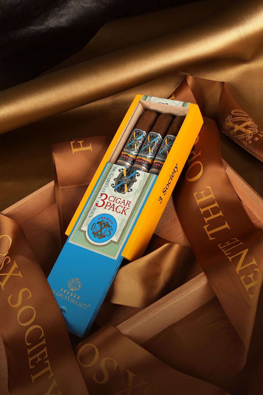 Fuente - The OpusX Society - LA EDICIÓN DE LA SOCIEDAD 3 Pack Box