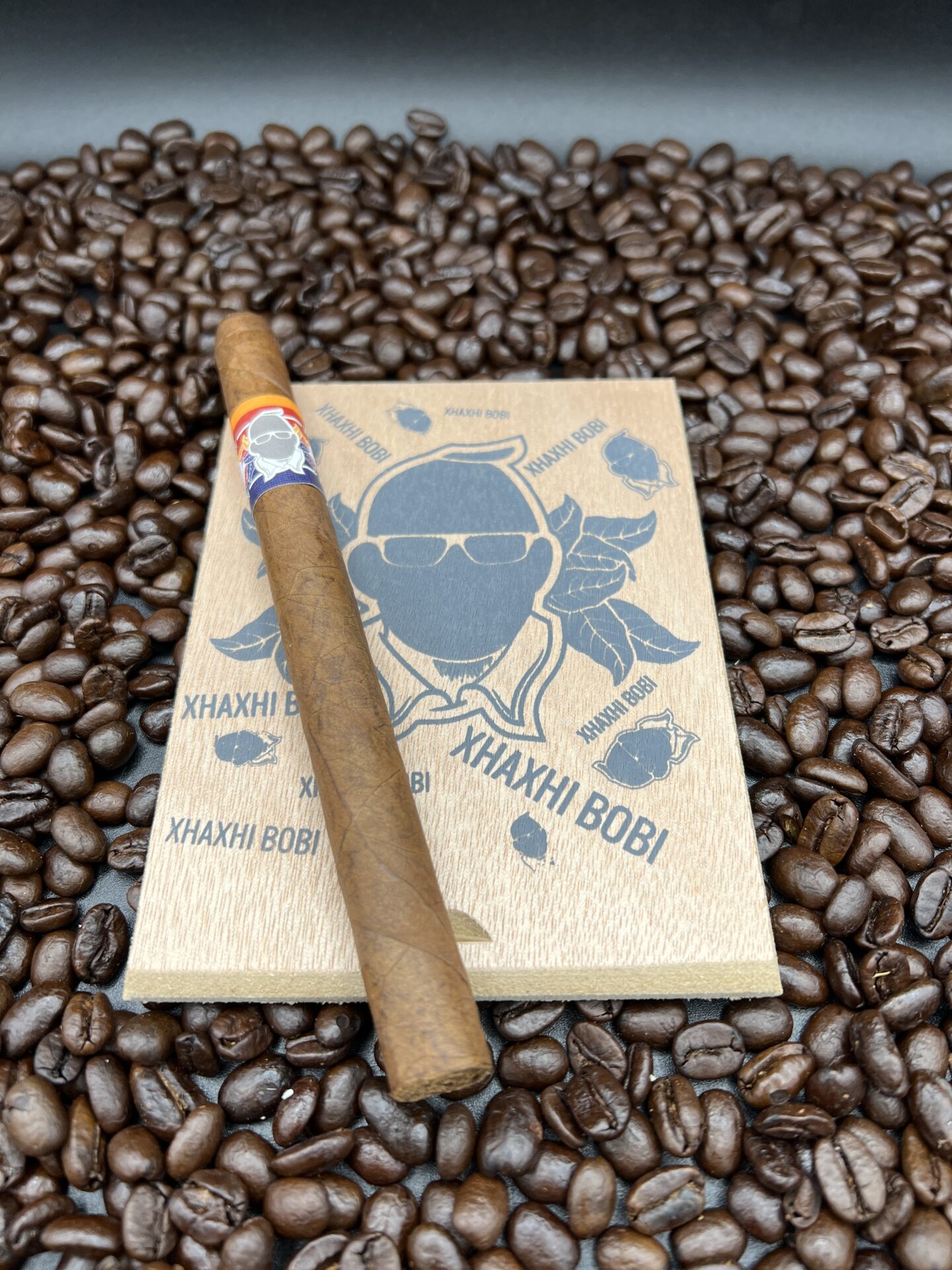 Xhaxhi Bobi - Grey Lancero cigars supplied by Sir Louis Cigars
