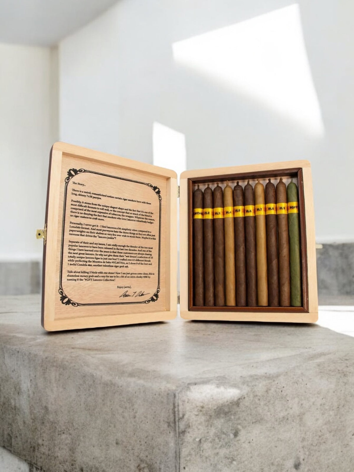 Dunbarton Tobacco &amp; Trust - GFY Lancero Collection