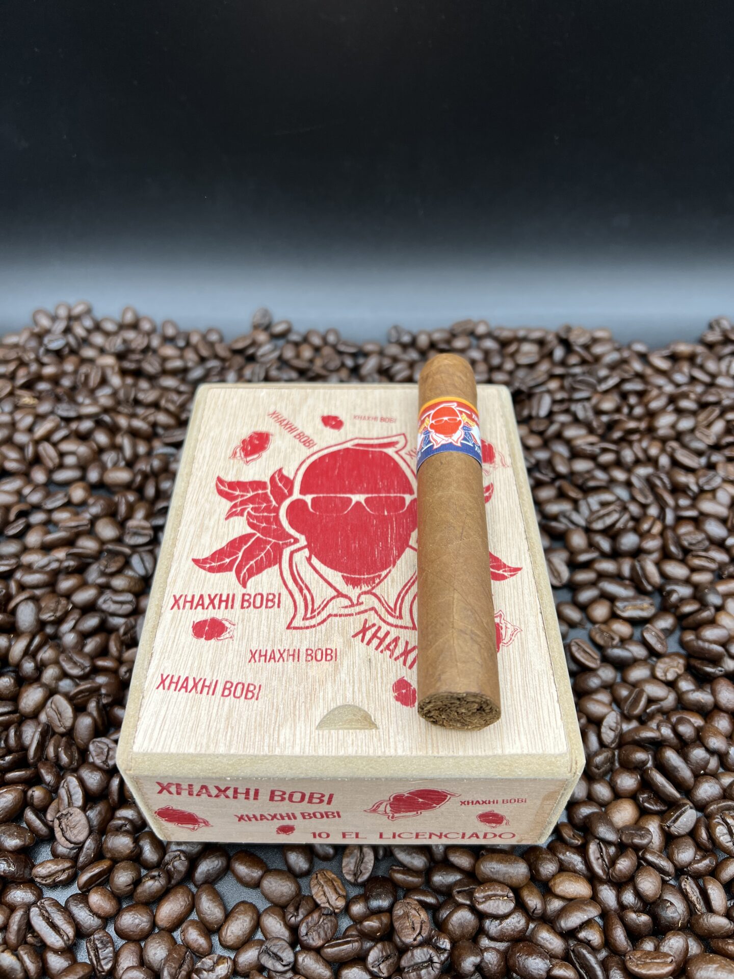 Xhaxhi Bobi - El Licenciado Robusto cigars supplied by Sir Louis Cigars