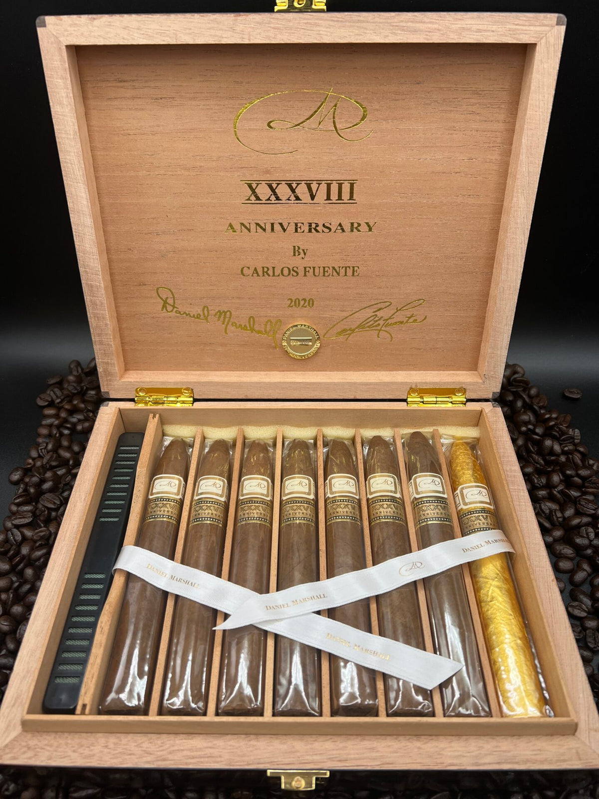 Daniel Marshall - 38th Anniversary by Carlos Fuente Box 108 cigars supplied by Sir Louis Cigars