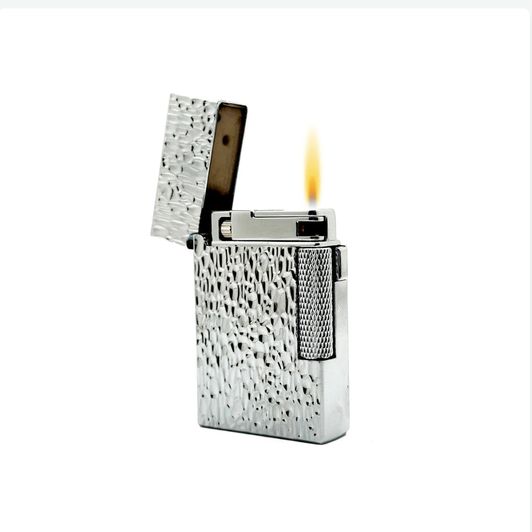 Visol - Hubbard Hammered Soft Flame/Torch Flint Lighter