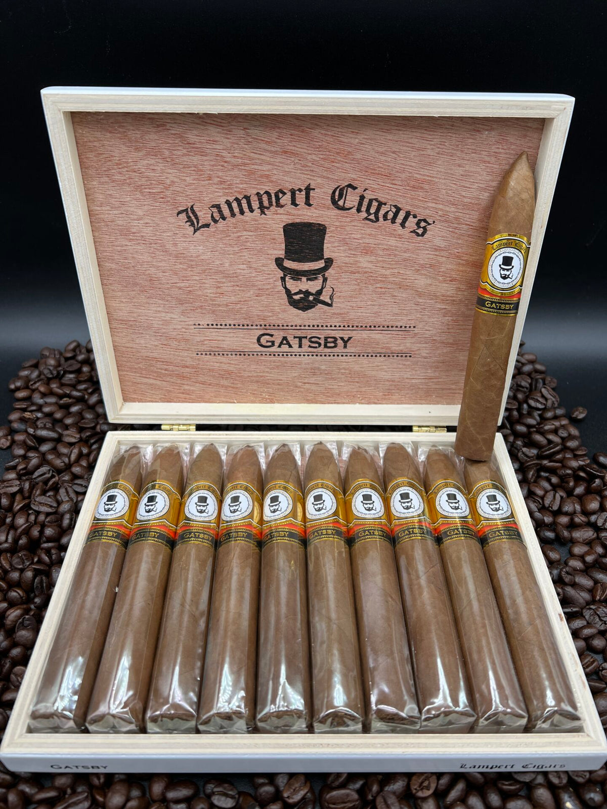 Lampert Cigars- Gatsby Torpedo cigars supplied by Sir Louis Cigars