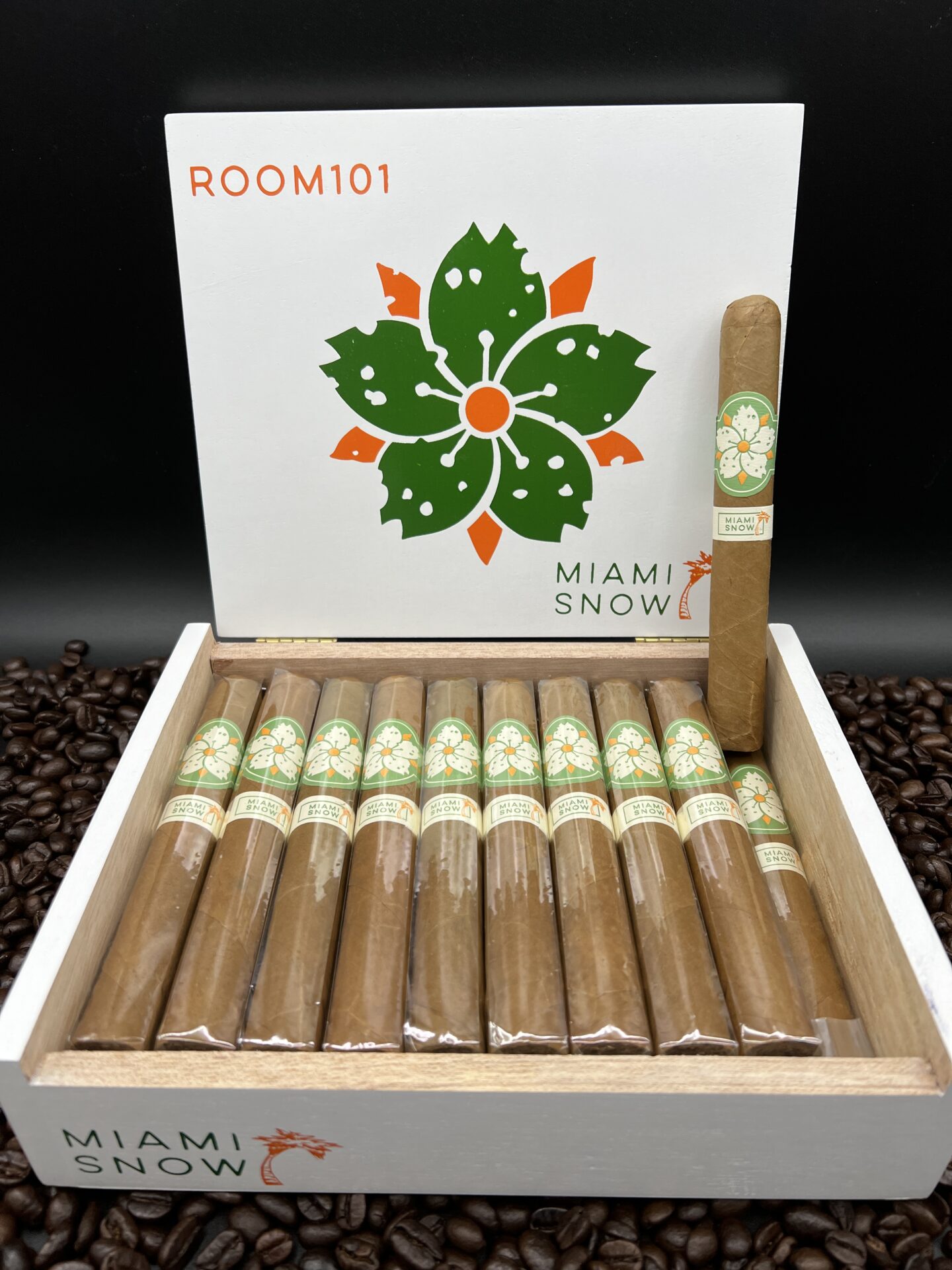 Room 101 - Miami Snow cigars supplied by Sir Louis Cigars