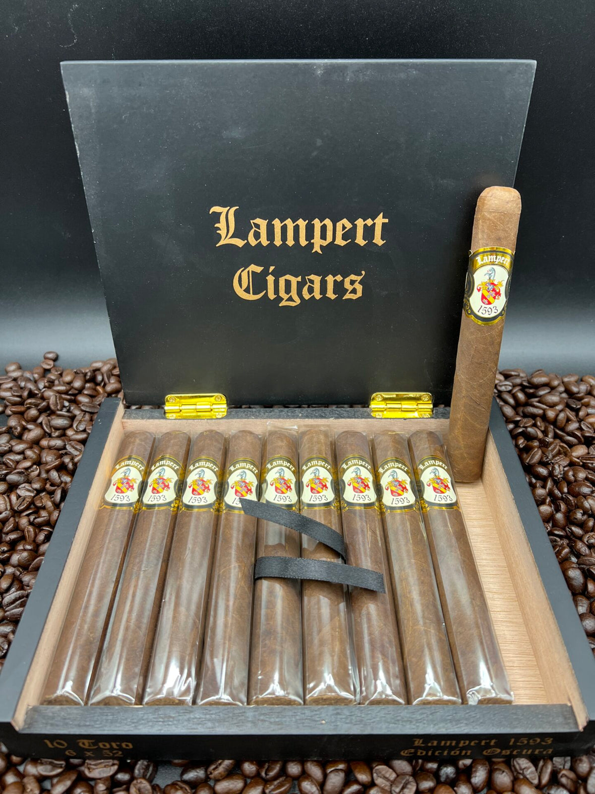 Lampert Cigars - 1593 Oscura Toro Single cigars supplied by Sir Louis Cigars