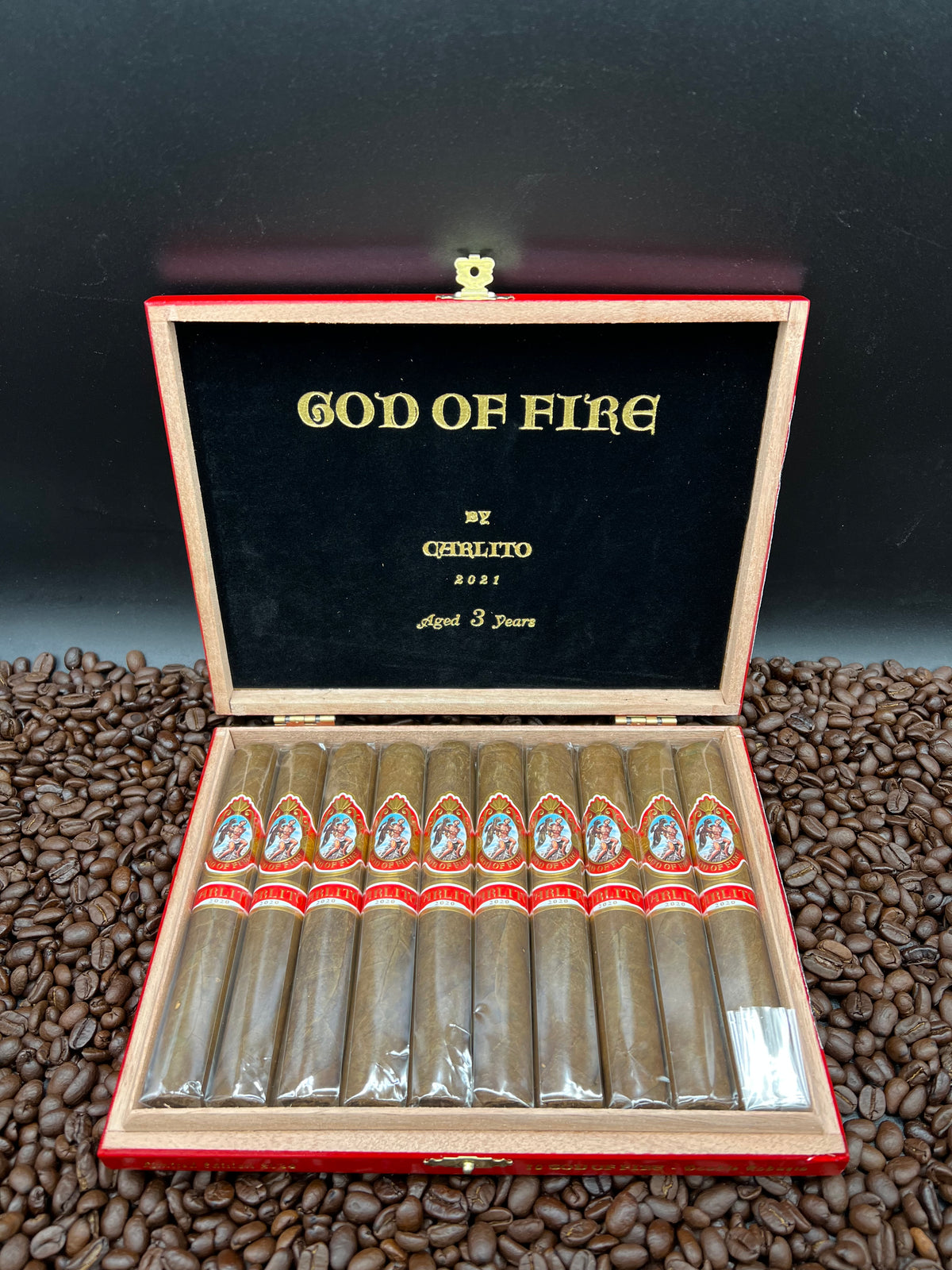 Prometheus - GOD OF FIRE by Carlito Double Robusto