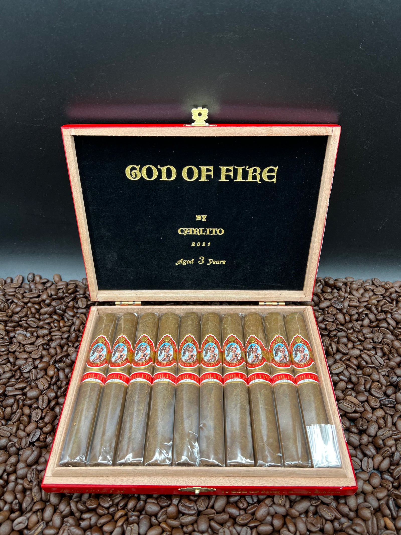 Prometheus - GOD OF FIRE by Carlito Double Robusto