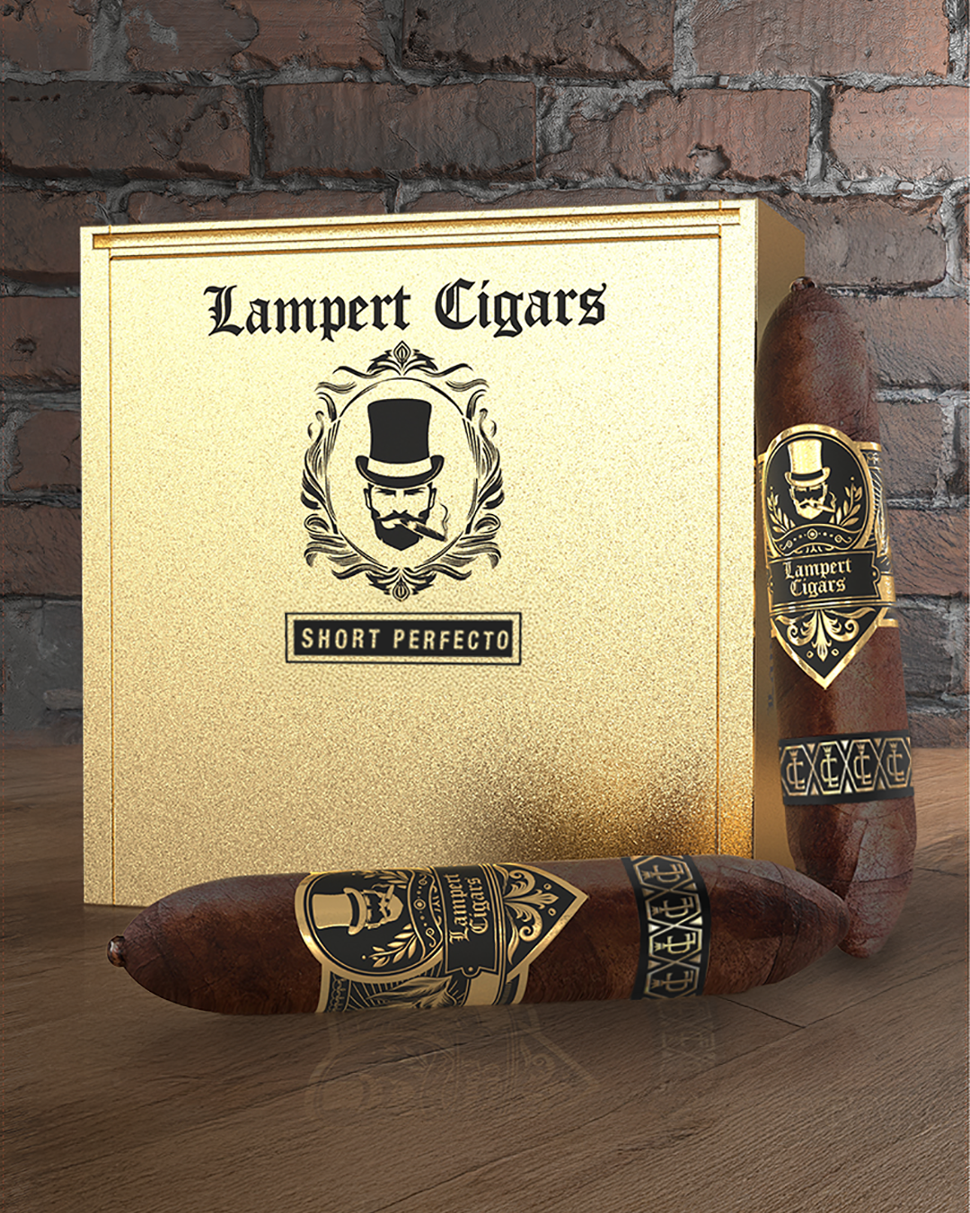 Lampert Cigars - Oro Short Perfecto