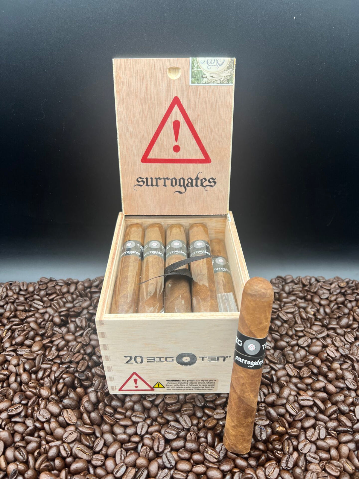 Surrogates - Big Ten Robusto cigars supplied by Sir Louis Cigars