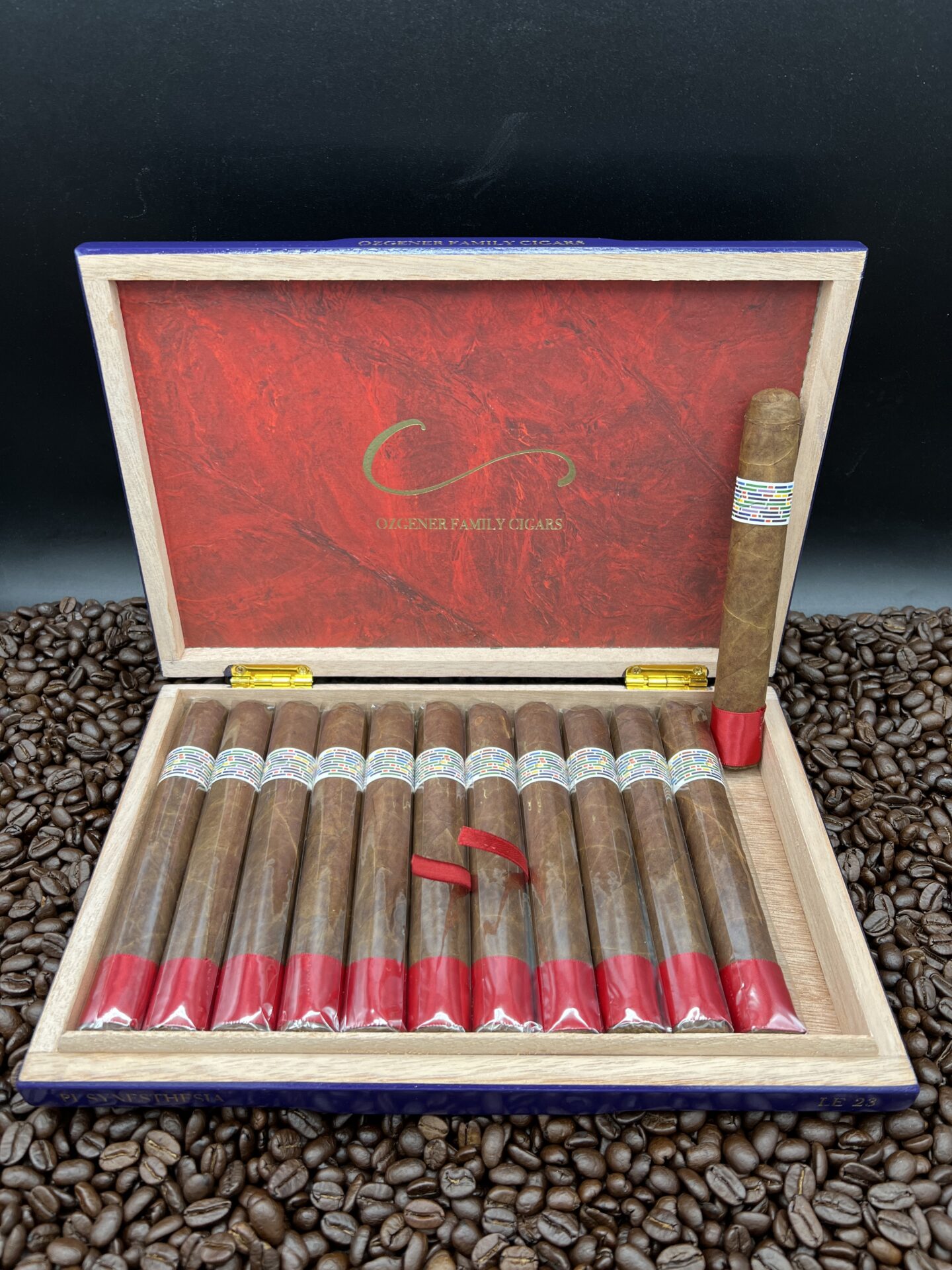 Ozgener Family Cigars - Pi Synesthesia Red LE 2023 cigars supplied by Sir Louis Cigars