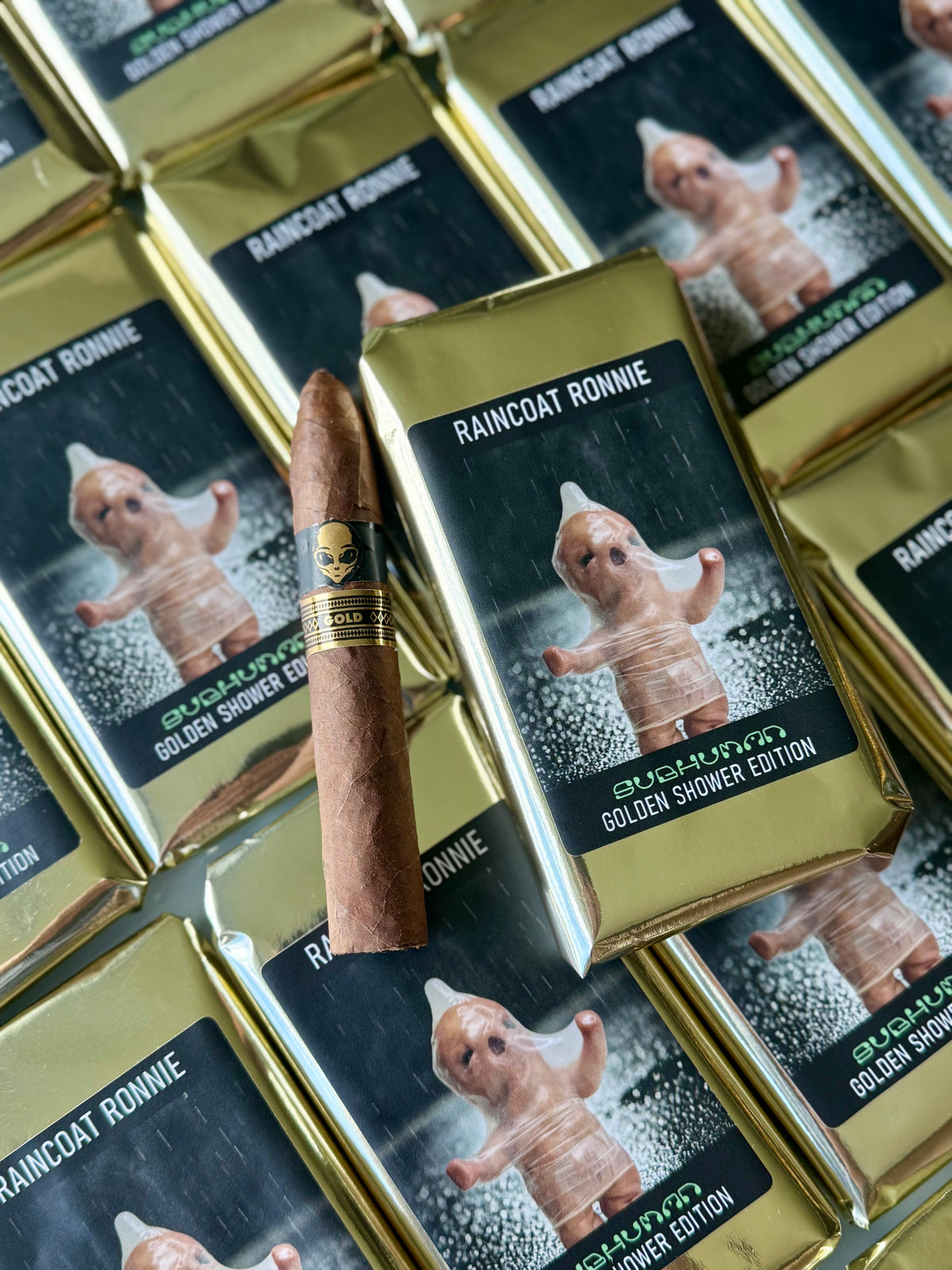 Subhuman Cigars - Golden Shower Edition - Raincoat Ronnie 4-Pack