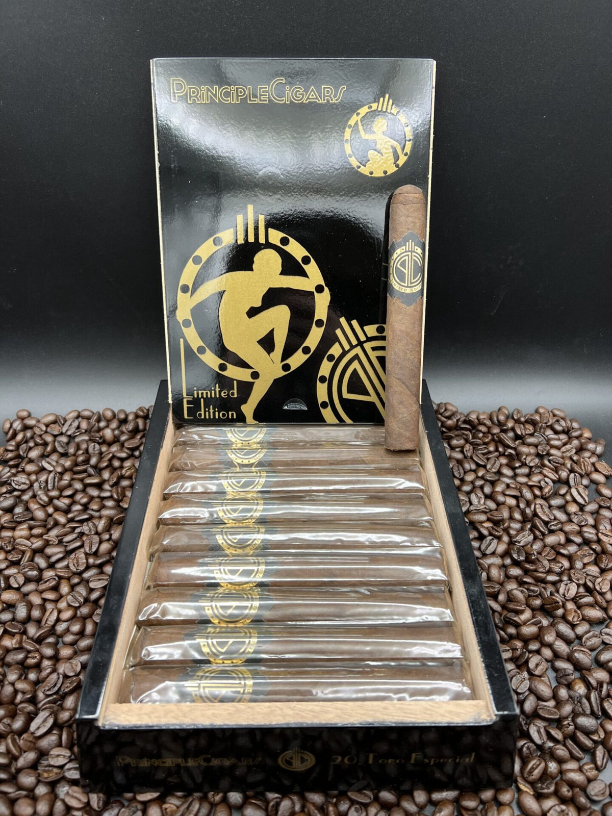 Principle Black Gold LE Toro cigars supplied by Sir Louis Cigars