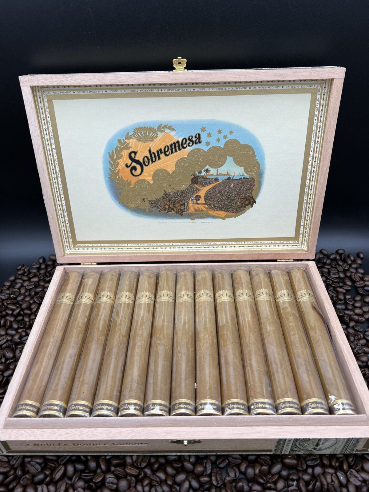 Dunbarton Tobacco &amp; Trust-Sobremesa Brulee Double Corona cigars supplied by Sir Louis Cigars
