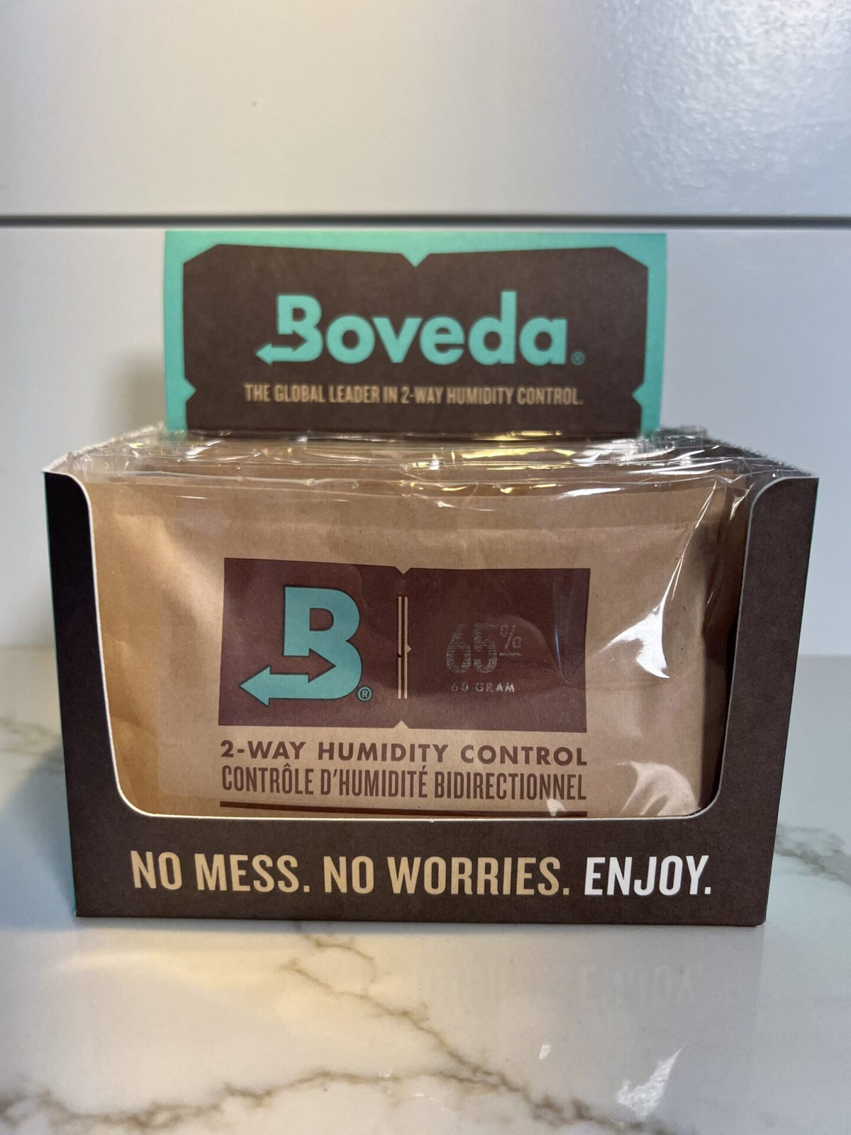 Boveda 60g 65% cigars supplied by Sir Louis Cigars