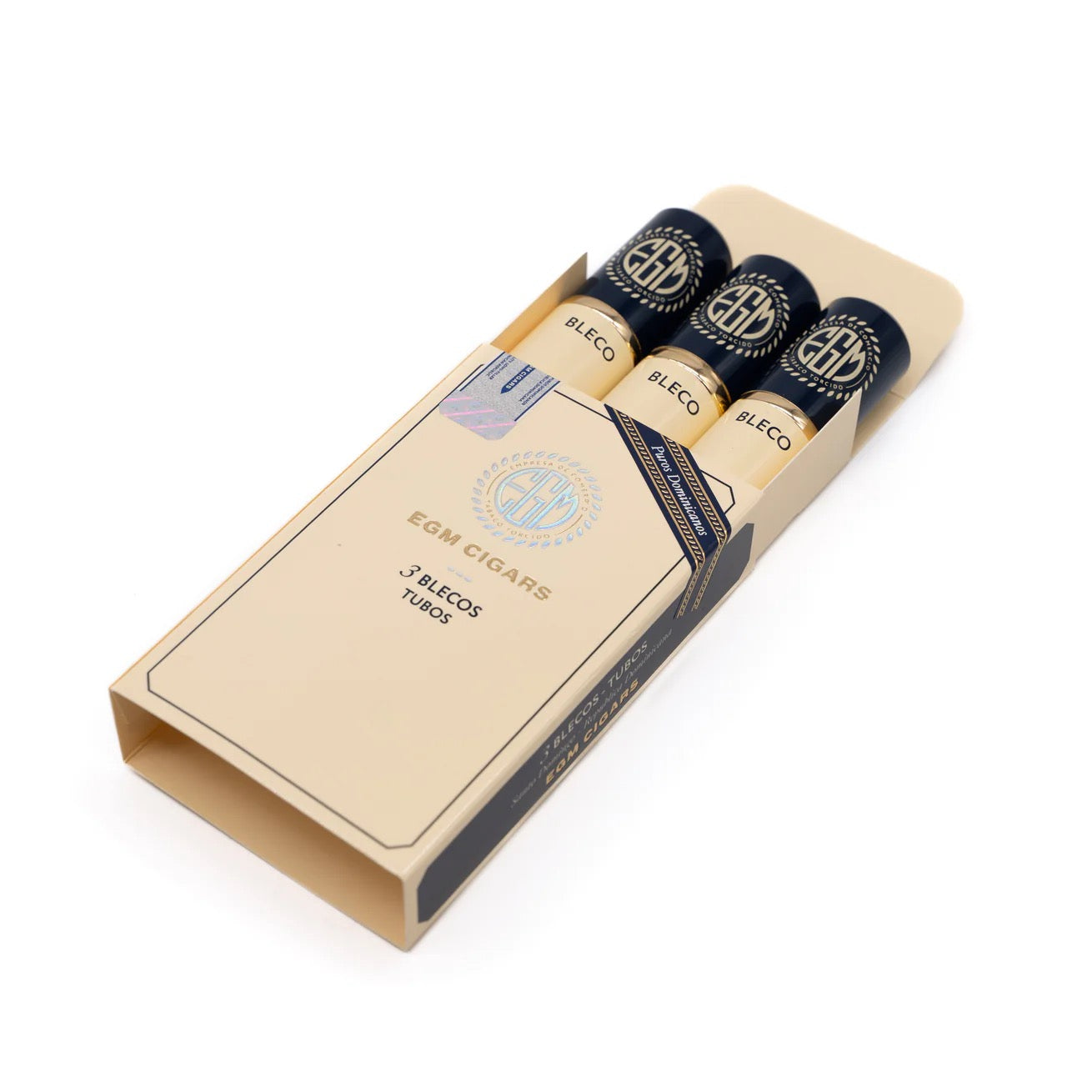 EGM Cigars - Blecos Tubo Pack of 3