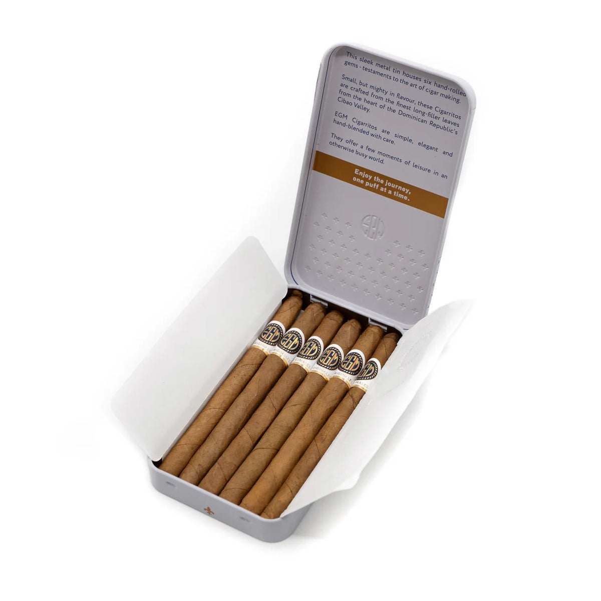EGM Cigars - Ciggaritos Originales Tin of 6