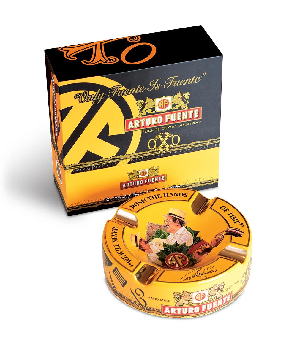 Arturo Fuente - OXO Oro Oscuro Ceramic Yellow Ashtray