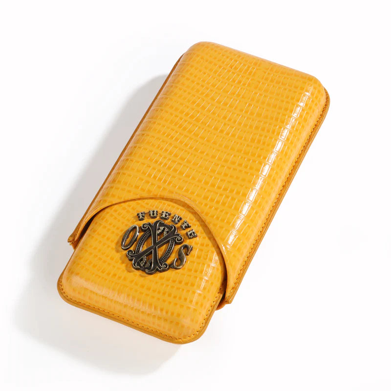 The OpusX Society - Spanish Teju Leather Cigar Case