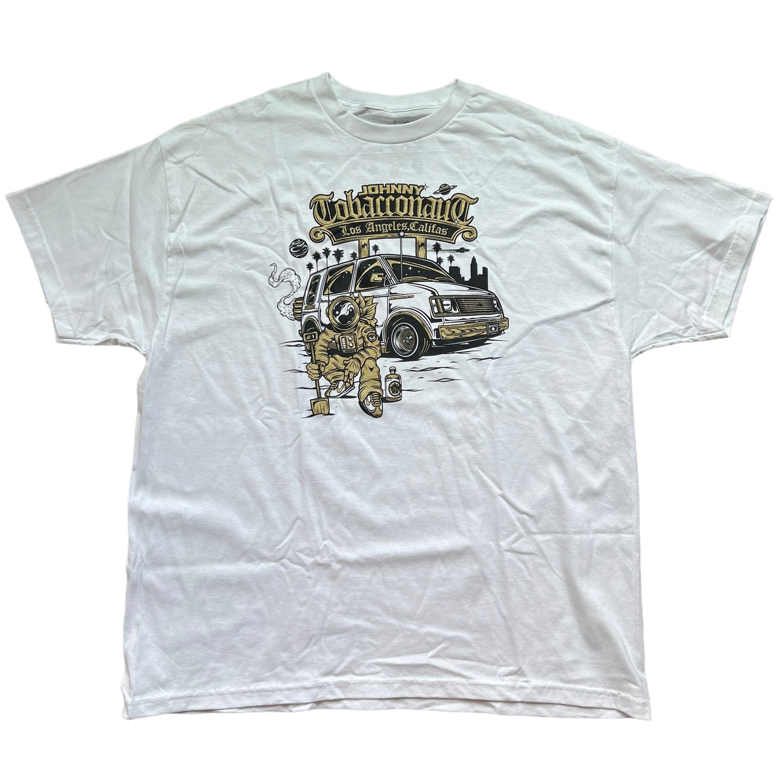 Room 101 - Johnny Tobacconaut White Short Sleeve