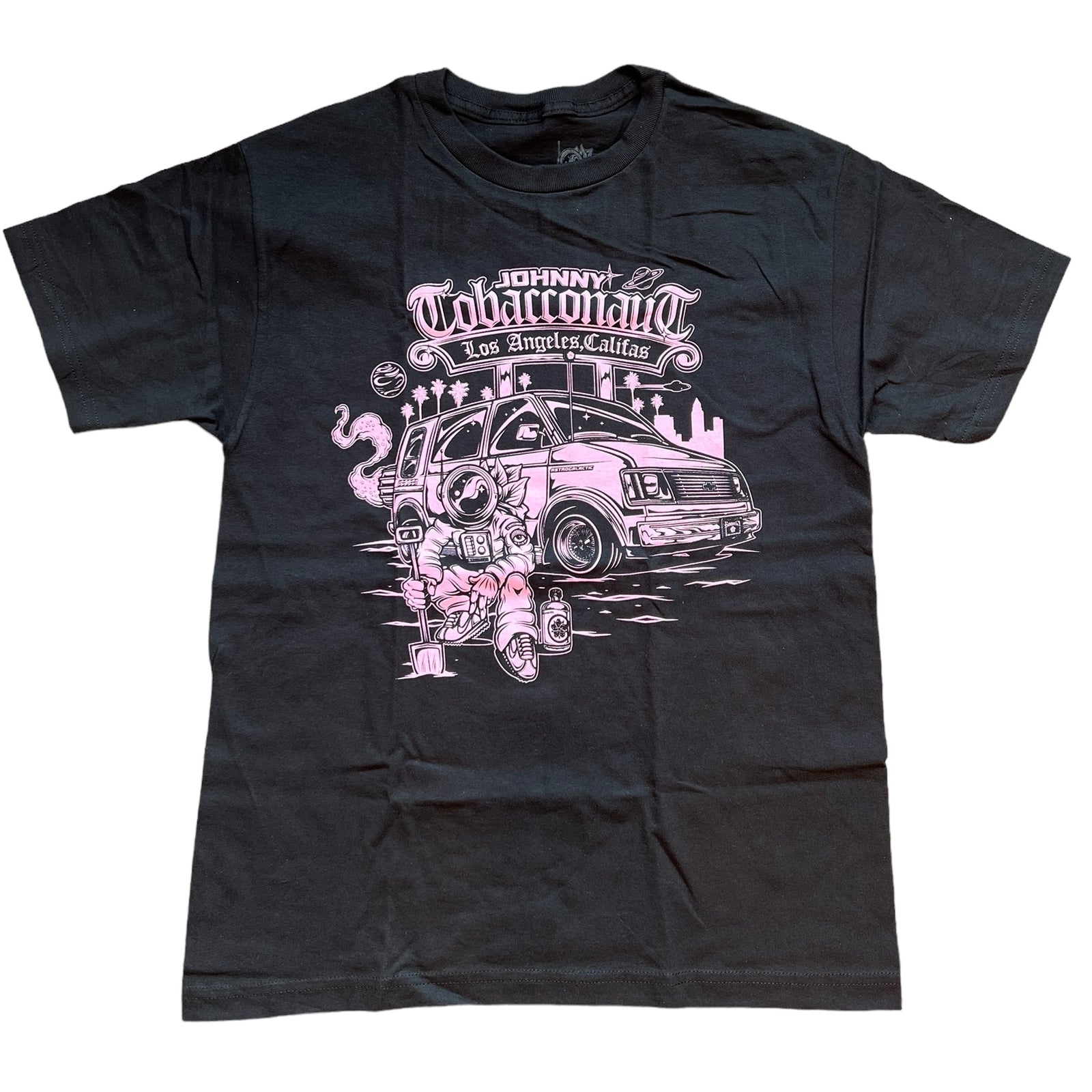 Room 101  - Johnny Tobacconaut Pink Short Sleeve