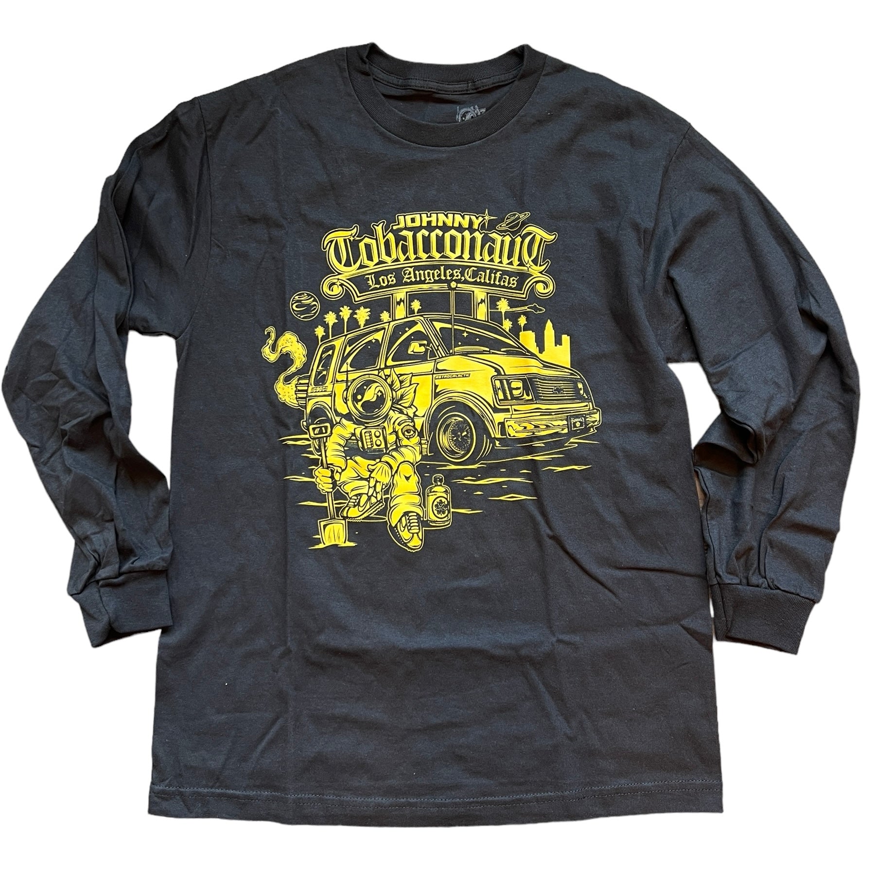 Room 101 - Johnny Tobacconaut Black/Yellow Long Sleeve