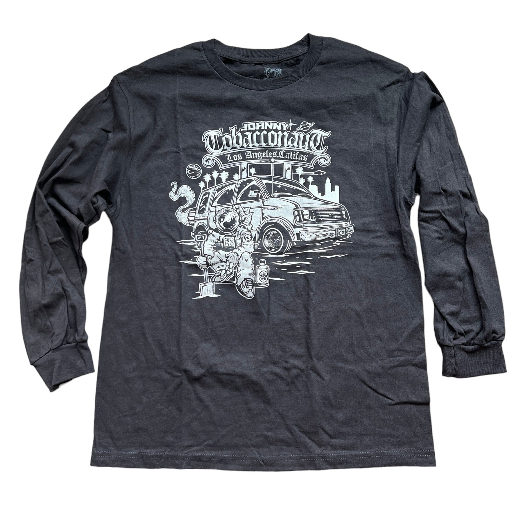 Room 101 - Johnny Tobacconaut Black/Silver Long Sleeve