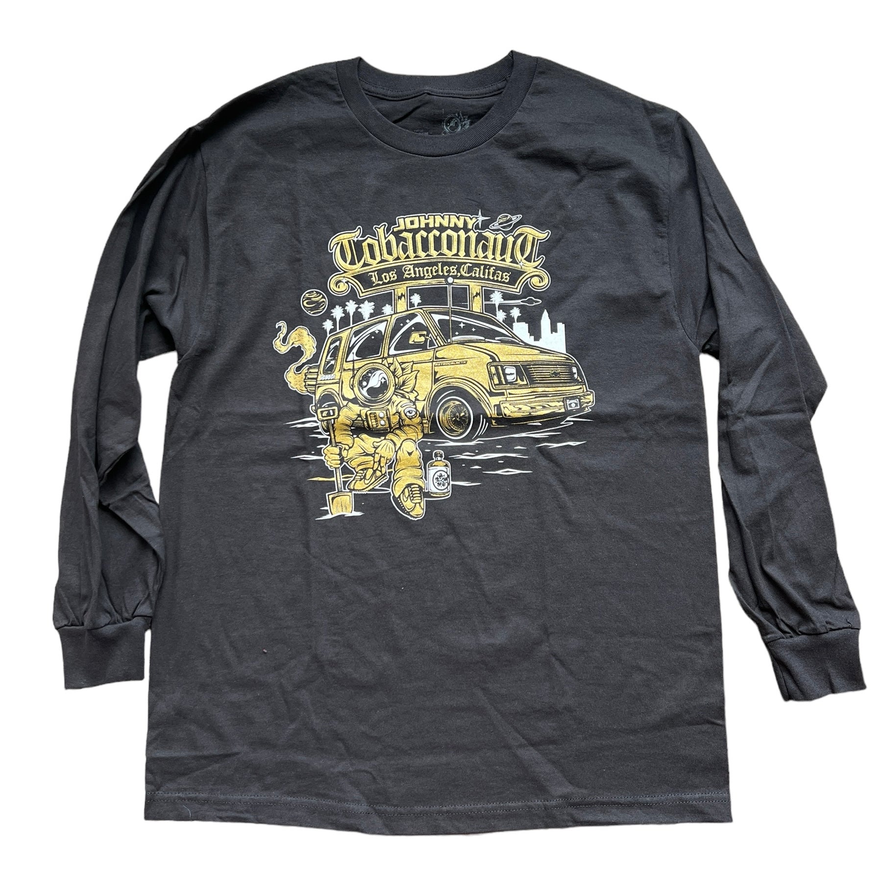 Room 101 - Johnny Tobacconaut Black/Gold Long Sleeve