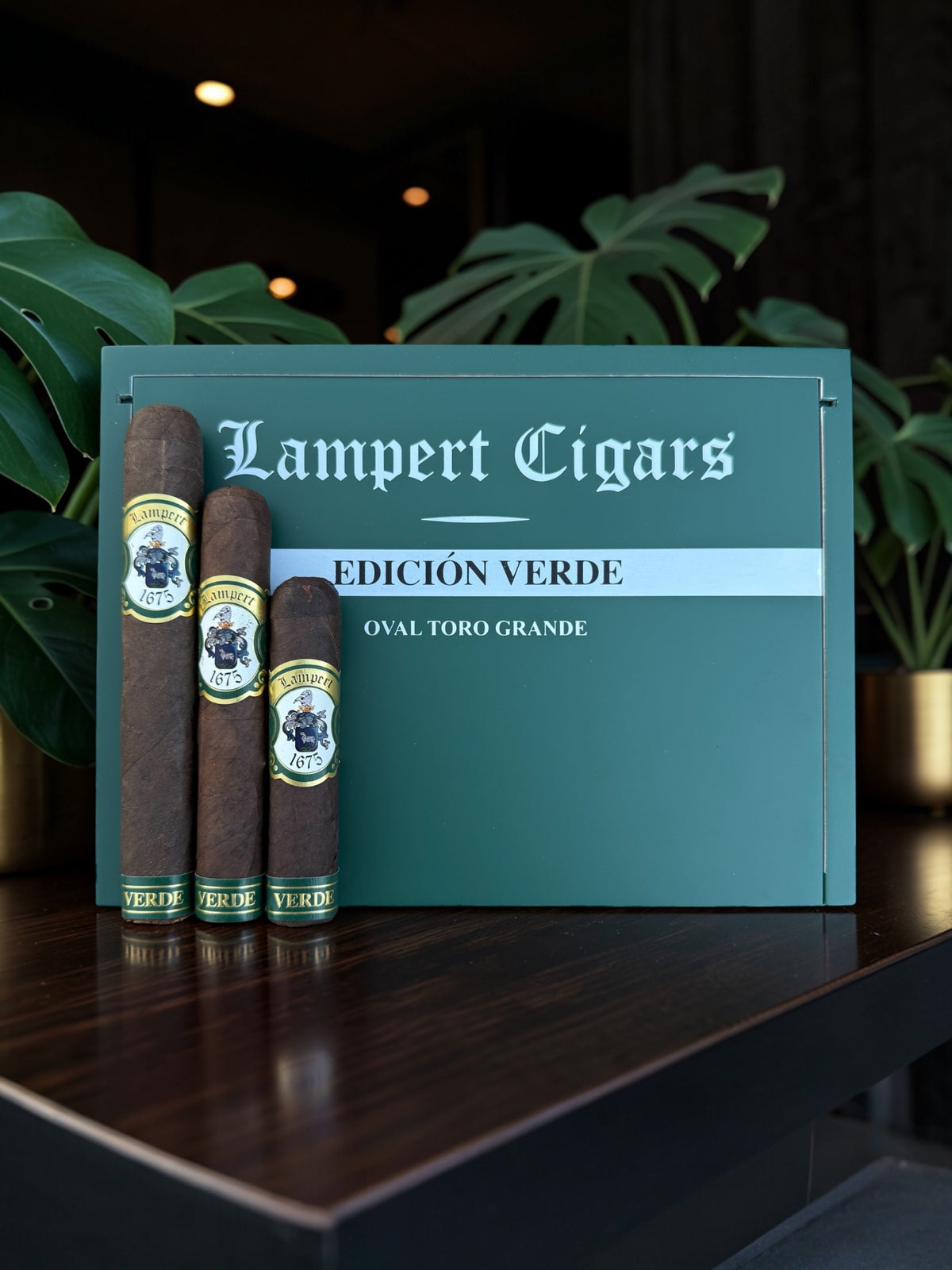 LAMPERT - 1675 Edicion Verde Short Robusto