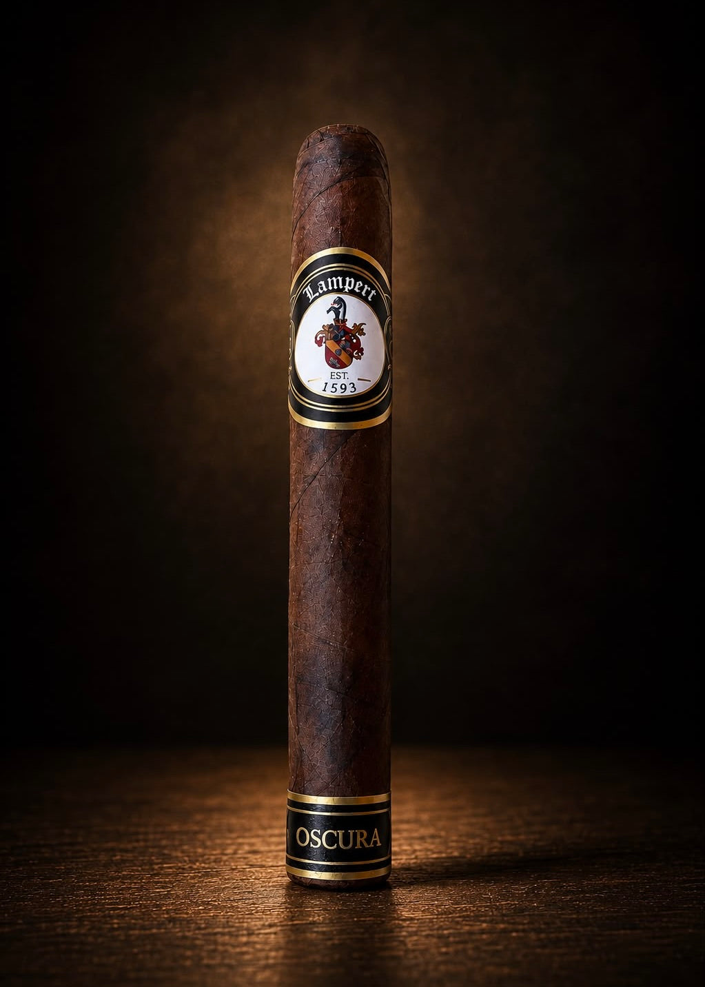LAMPERT BLACK CARD MEMBERS ONLY - 1593 OSCURA BOX (10 CIGARS)