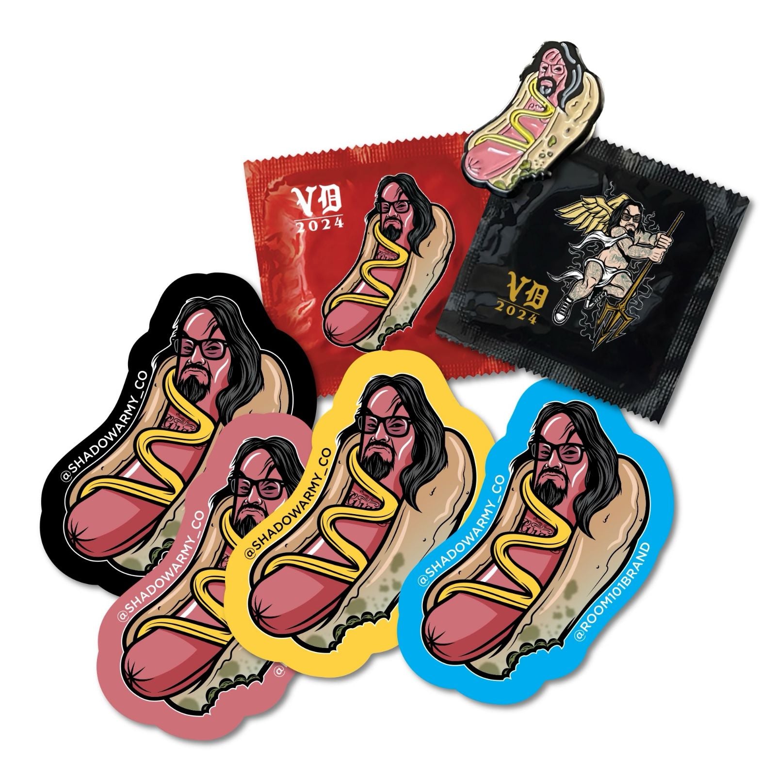 Room 101 - Glizzy Condom/Sticker Set